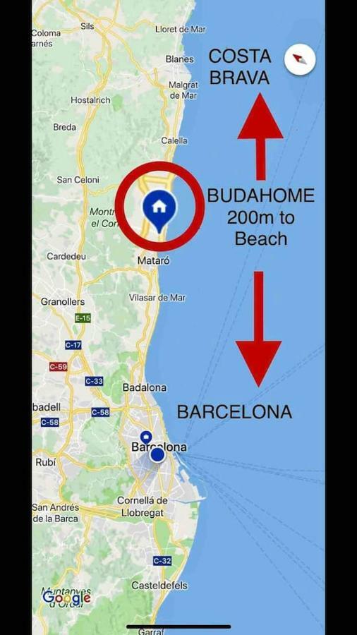 Espectacular Apartamento Cerca De Barcelona Con Free Wifi Canet De Mar Bagian luar foto